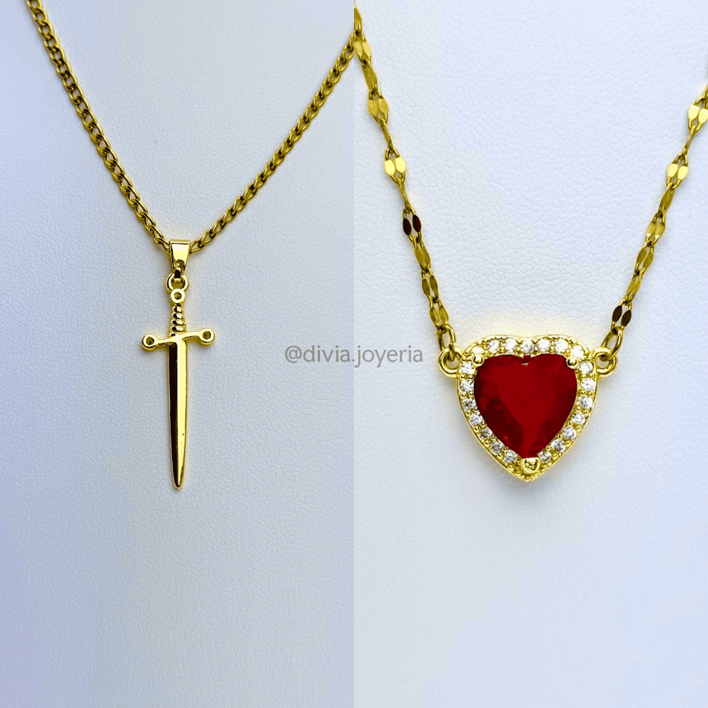 Set Corazón y Espada
