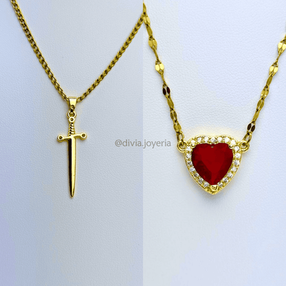 Set Corazón y Espada