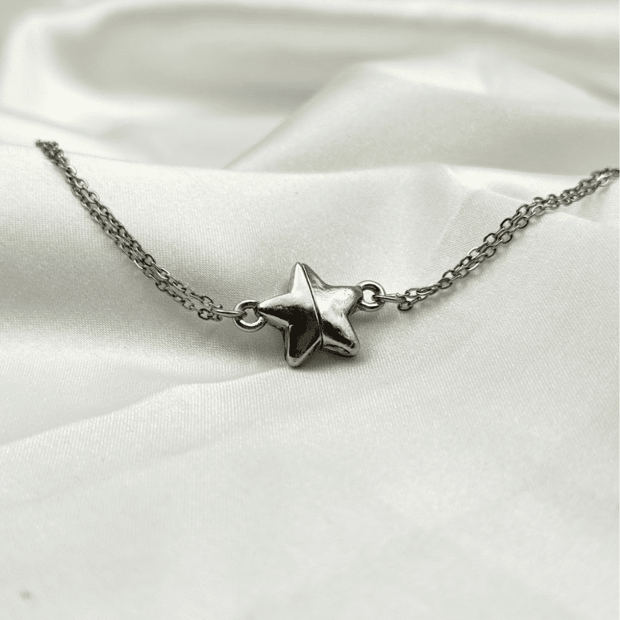 Collares Estrella para Novios - Incluye 2 collares