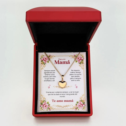 Collar Corazón de Mamá
