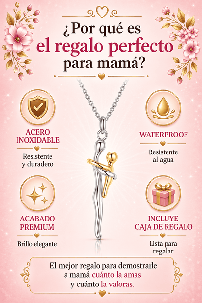 Collar Abrazo Eterno Madre e Hijo