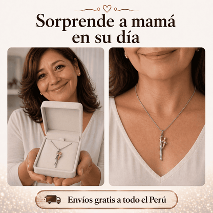 Collar Abrazo Eterno Madre e Hijo